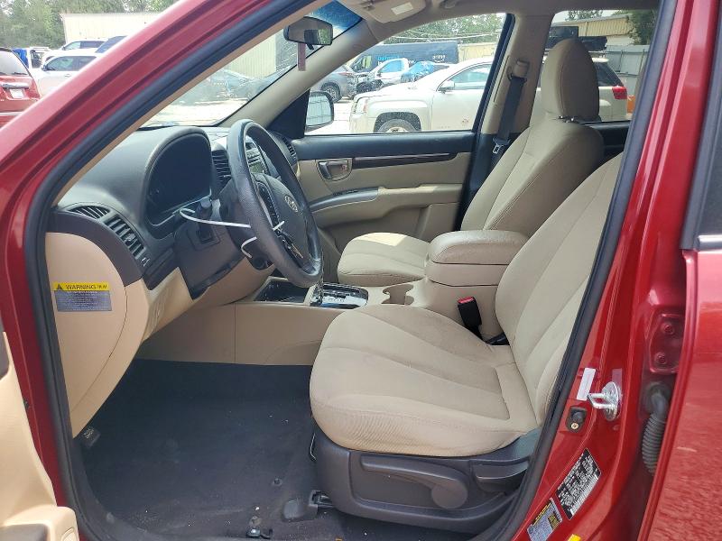 2011 Hyundai Santa fe VIN 5XYZG3AB3BG010989 COPART salvage auction — MINOR DENT/SCRATCHES, Nc - Salvage Certificate Of Title, sold $550 on 2026-07-24 (photo 7)