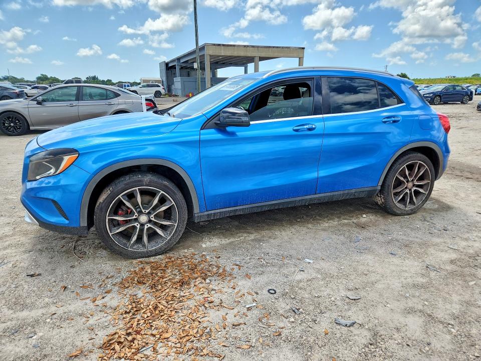 2016 Mercedes-benz Gla-klasse VIN WDCTG4EB3GJ208902 COPART salvage auction — MINOR DENT/SCRATCHES, Fl - Certificate Of Title (P), sold $925 on 2026-07-09 (photo 1)