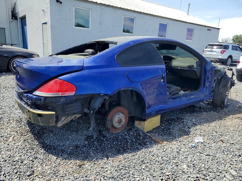 2006 BMW M6 VIN WBSEH93476B797547 COPART salvage auction — ALL OVER, Nj - Cert Of Title-Salvage, sold $350 on 2026-07-28 (photo 3)
