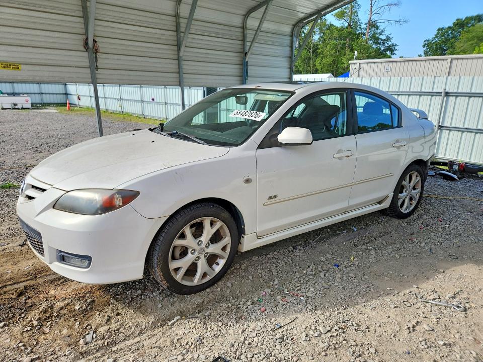 2007 Mazda 3 VIN JM1BK323771700534 COPART salvage auction — REAR END, Ga - Cert Of Title-Salvage, sold $250 on 2026-07-21 (photo 1)