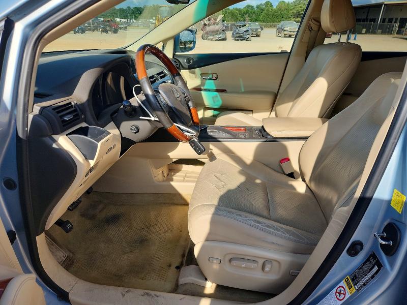2011 Lexus Rx VIN JTJZK1BA4B2411824 COPART salvage auction — FRONT END, Al - Cert Of Title-Salvage Title, sold $4,150 on 2026-07-22 (photo 7)