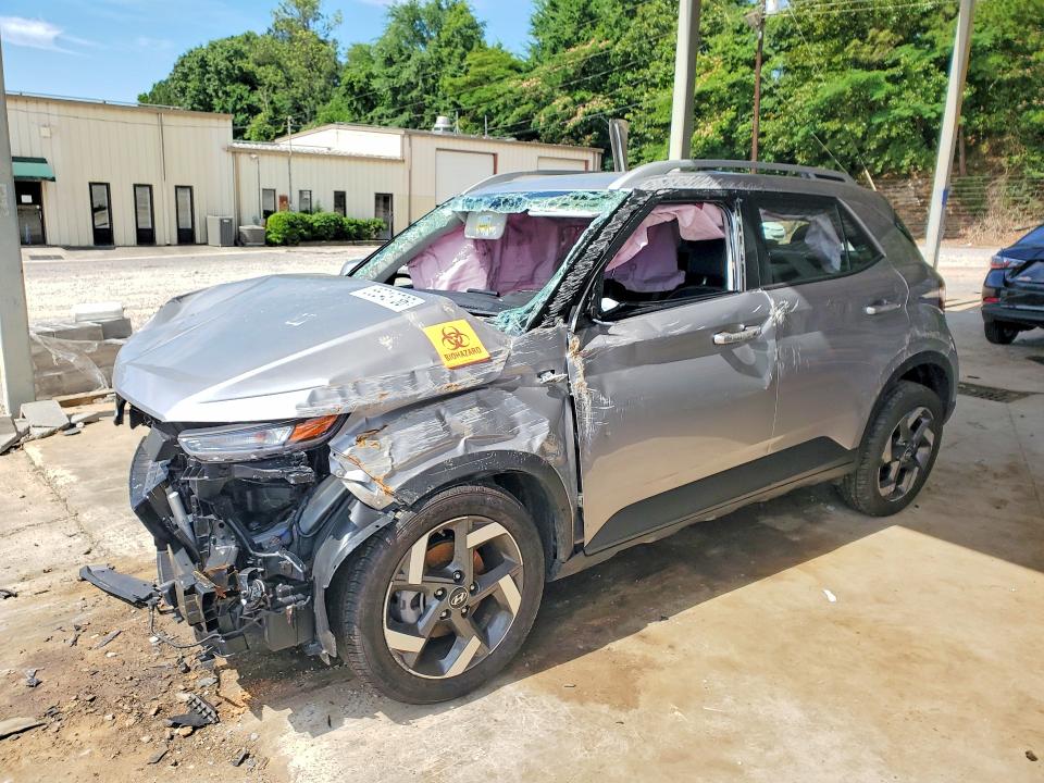 2026 Hyundai Venue VIN KMHRC8A36TU428122 COPART salvage auction — ROLLOVER, Al - Cert Of Title-Salvage Title, sold $425 on 2026-07-28 (photo 1)