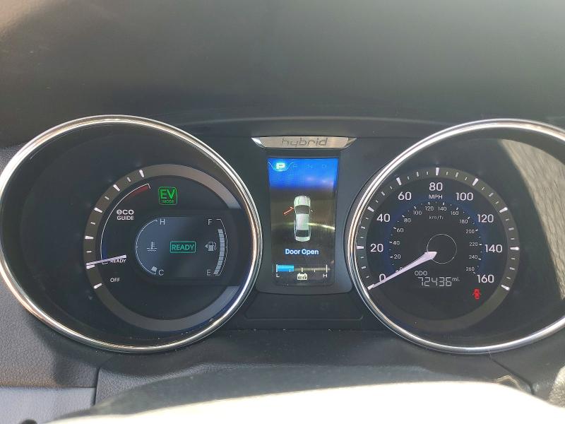 2013 Hyundai Sonata VIN KMHEC4A48DA098258 COPART salvage auction — FRONT END, Oh - Cert Of Title-Salvage, sold $1,000 on 2026-07-02 (photo 9)