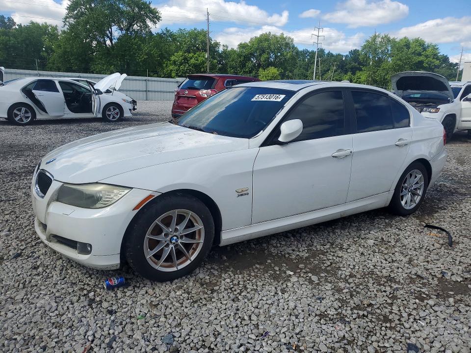 2010 BMW 3 series VIN WBAPK7C57AA461486 COPART salvage auction — MECHANICAL, Oh - Certificate Of Title, sold $225 on 2026-07-10 (photo 1)