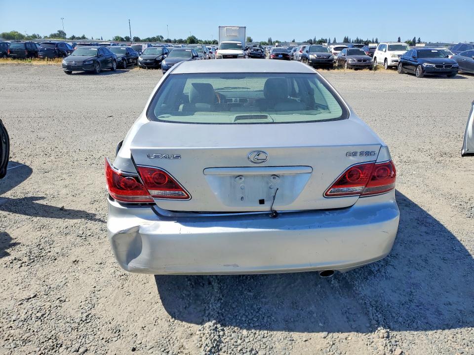 2005 Lexus Es 330 VIN JTHBA30G855067135 COPART salvage auction — REAR END, Ca - Salvage Certificate, sold $475 on 2026-07-07 (photo 6)