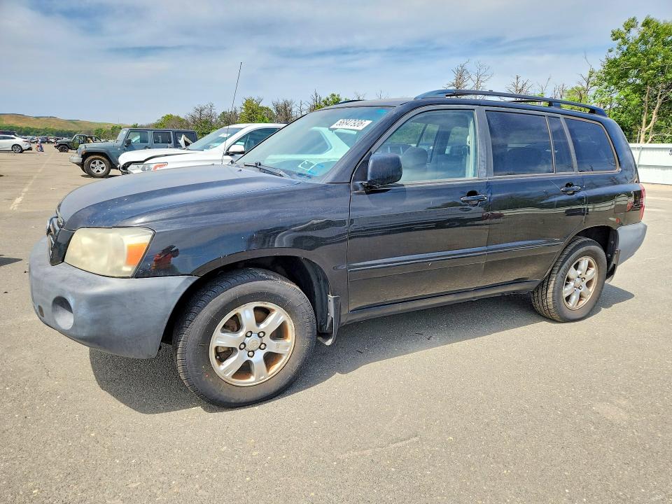 2005 Toyota Highlander VIN JTEEP21A550092407 COPART salvage auction — MINOR DENT/SCRATCHES, NY - CERTIFICATE OF TITLE, sold $800 on 2026-07-13 (photo 1)
