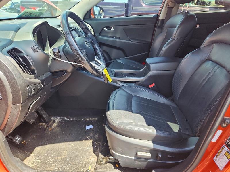 2011 Kia Sportage VIN KNDPC3A68B7164133 COPART salvage auction — SIDE, IL - SALVAGE CERTIFICATE, sold $975 on 2026-07-16 (photo 7)