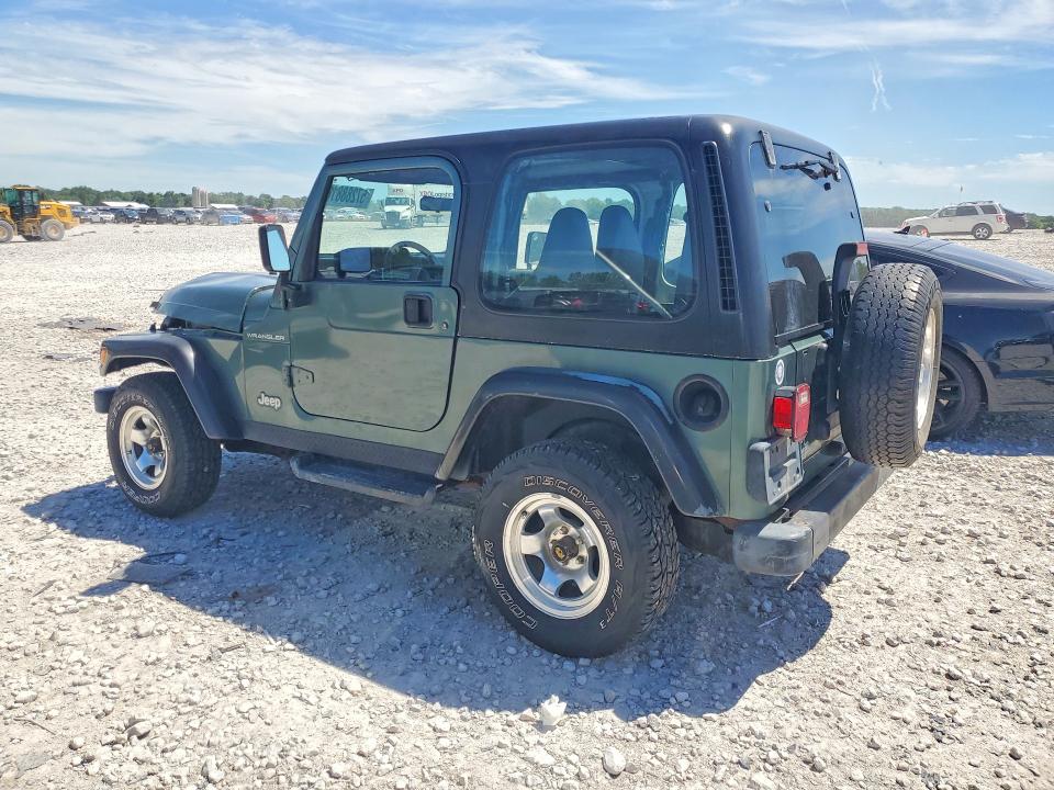 1999 Jeep Wrangler / VIN 1J4FY29PXXP436266 COPART salvage auction — FRONT END, Mi - Certificate Of Title, sold $2,050 on 2026-07-02 (photo 2)