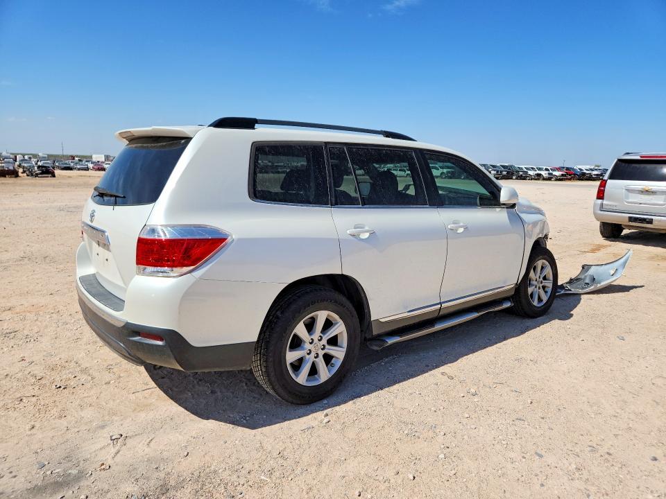 2012 Toyota VIN 5TDZK3EH7CS085230 COPART salvage auction — FRONT END, Tx - Salvage Vehicle Title, sold $2,650 on 2026-07-22 (photo 3)