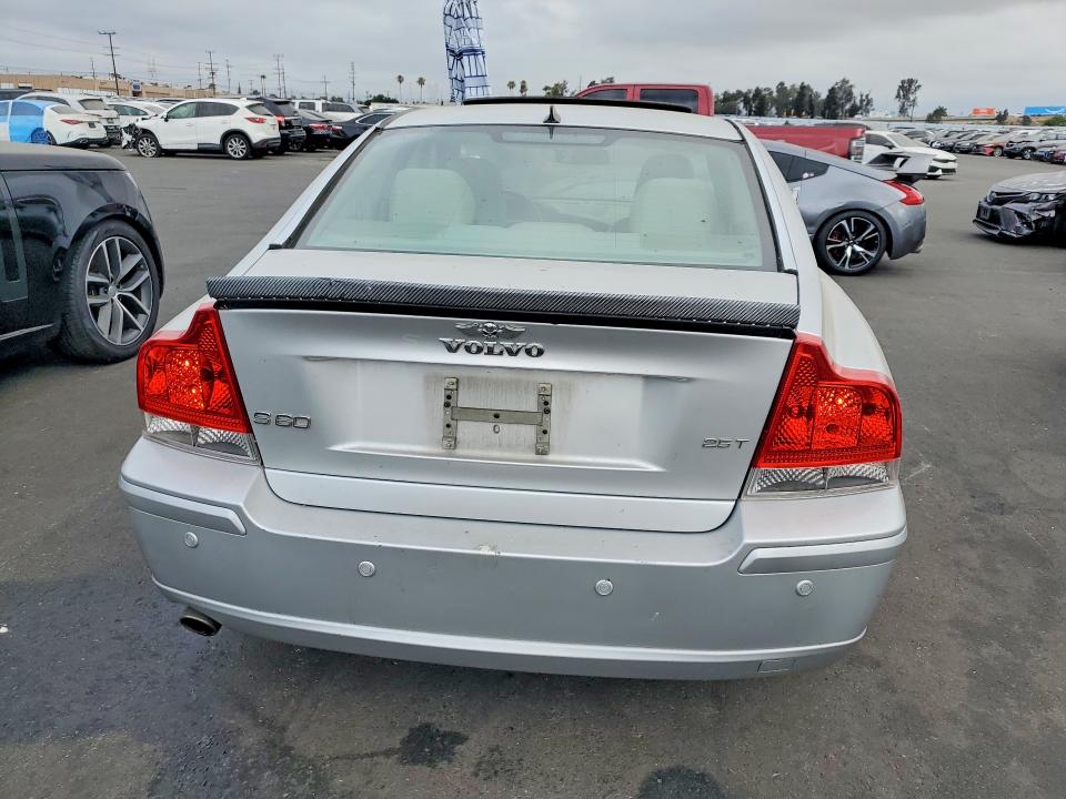 2008 Volvo S60 VIN YV1RS592582684931 COPART salvage auction — SIDE, Ca - Salvage Certificate, sold $350 on 2026-07-20 (photo 6)