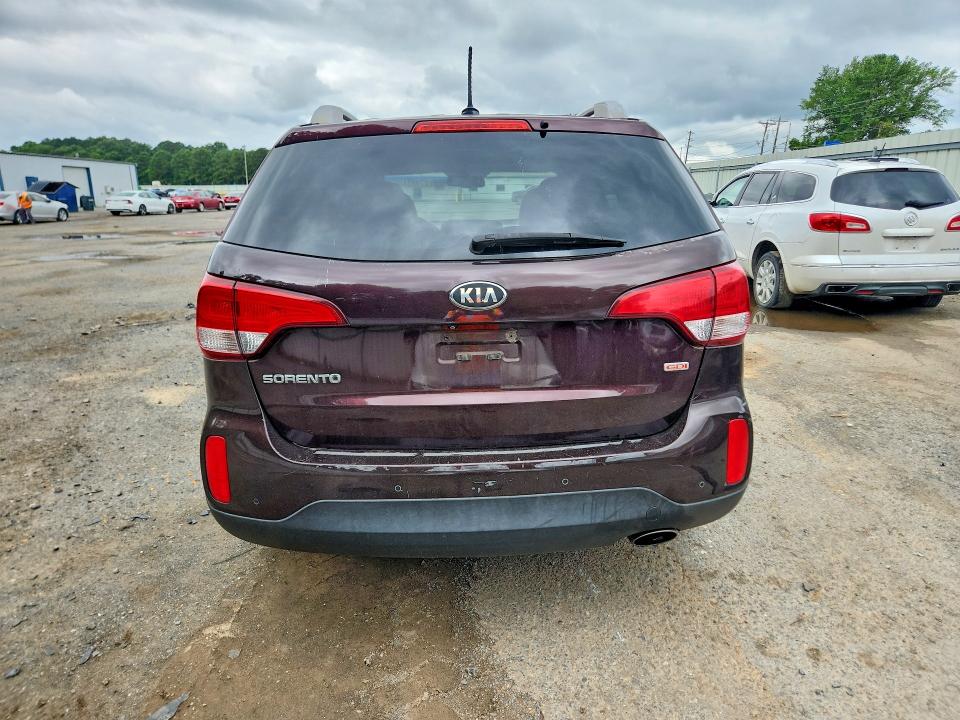 2015 Kia Sorento VIN 5XYKT4A66FG627685 COPART salvage auction — FRONT END, La - Cert Of Title-Salvage, sold $25 on 2026-07-23 (photo 6)
