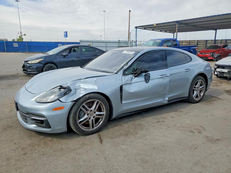 2018 Porsche Panamera VIN WP0AB2A7XJL135900 COPART salvage auction — FRONT END, NM - CERT OF TITLE-SALVAGE, sold $18,000 on 2026-08-04 (photo 1)