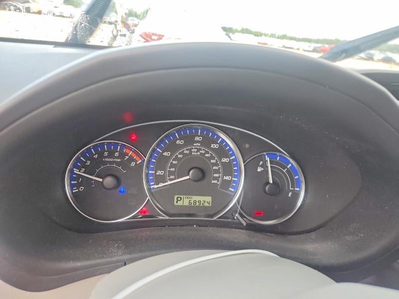 2011 Subaru Forester VIN JF2SHBDC0BH713875 COPART salvage auction — FRONT END, Fl - Certificate Of Destruction, sold $1,250 on 2026-07-06 (photo 9)