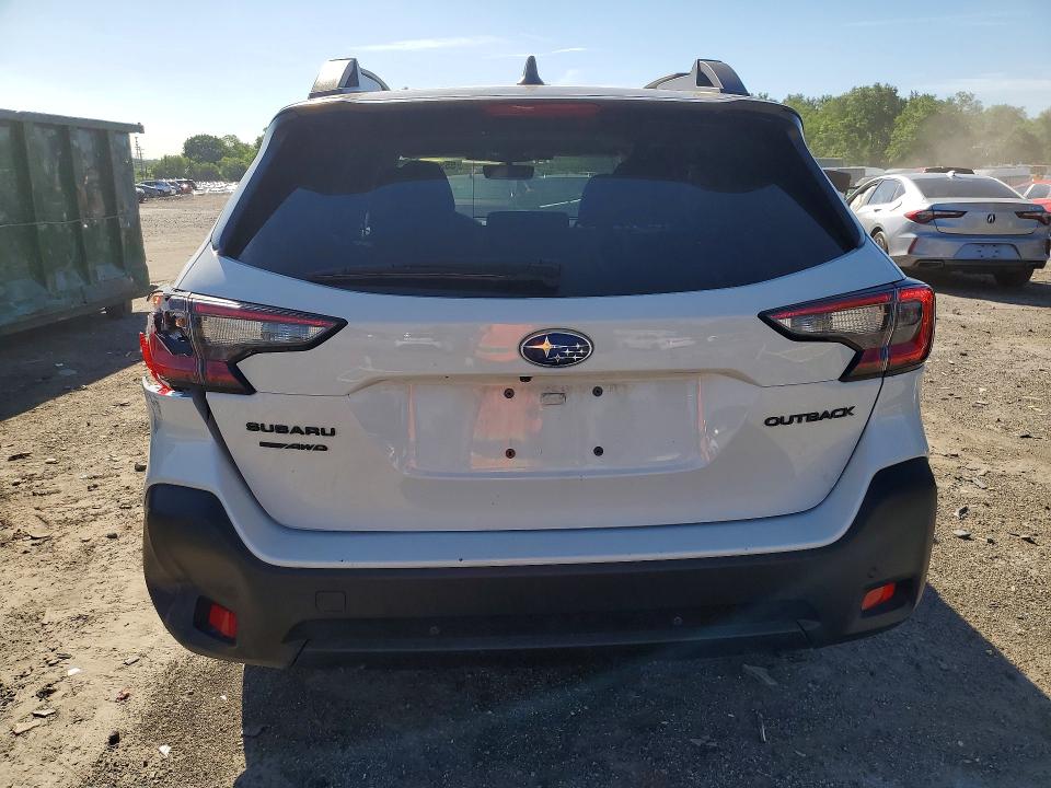 2025 Subaru Outback VIN 4S4BTALC2S3182910 COPART salvage auction — REAR END, Fl - Certificate Of Destruction, sold $15,700 on 2026-07-30 (photo 6)