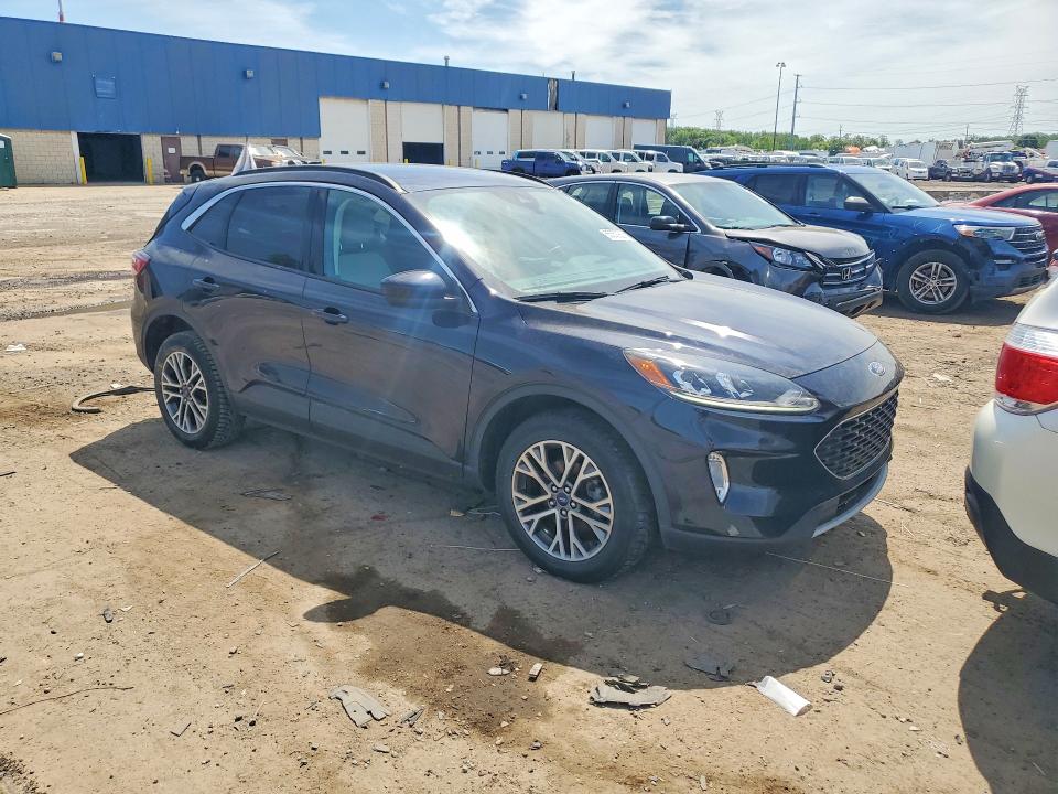 2021 Ford Escape VIN 1FMCU9CZ2MUA80752 COPART salvage auction — REAR END, Mi - Certificate Of Title, sold $7,700 on 2026-07-02 (photo 4)