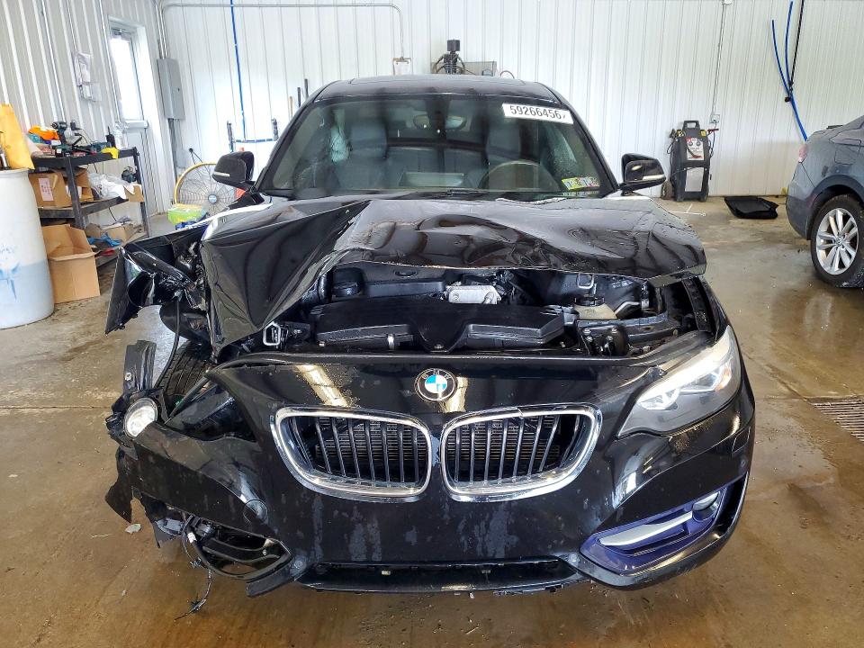 2016 BMW 2er VIN WBA1G9C54GV726630 COPART salvage auction — FRONT END, Pa - Certificate Of Salvage, sold $900 on 2026-07-22 (photo 5)