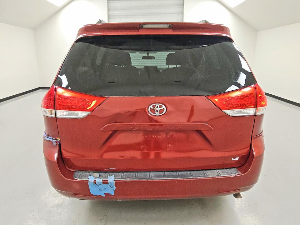 2014 Toyota Sienna VIN 5TDKK3DC5ES456430 COPART salvage auction — MECHANICAL, Tx - Certificate Of Title, sold $550 on 2026-07-07 (photo 6)