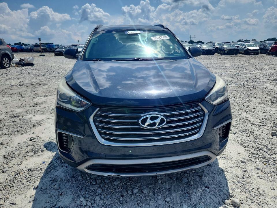 2017 Hyundai Santa fe VIN KM8SM4HF8HU212447 COPART salvage auction — REAR END, Ga - Certificate Of Title, sold $1,850 on 2026-07-29 (photo 5)