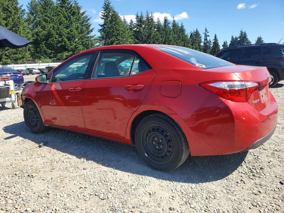 2014 Toyota Corolla VIN 5YFBURHE2EP143420 COPART salvage auction — FRONT END, Wa - Bill Of Sale, sold $1,900 on 2026-07-07 (photo 2)