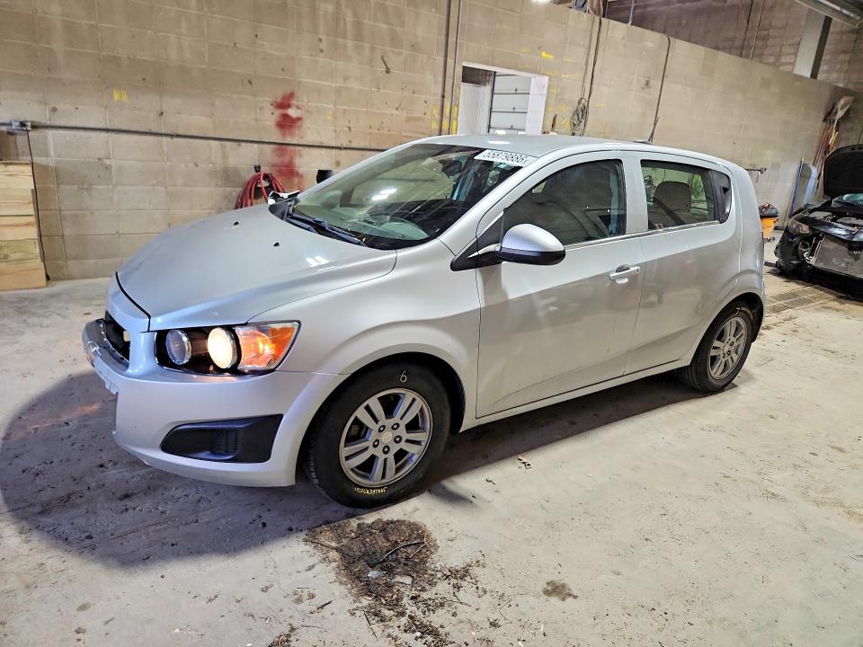 2016 Chevrolet SONIC VIN 1G1JC6SG7G4145296 COPART salvage auction — FRONT END, Mn - Cert Of Title-Prior Salvage, sold $975 on 2026-07-02 (photo 1)