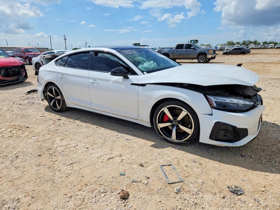 2023 Audi A5 VIN WAUFACF57PA050486 COPART salvage auction — REAR END, Tx - Salvage Vehicle Title, sold $3,400 on 2026-07-23 (photo 4)