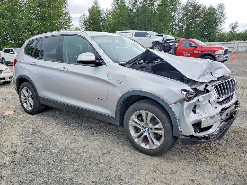 2015 BMW X3 VIN 5UXWX7C52F0K35142 COPART salvage auction — FRONT END, Wa - Bill Of Sale, sold $800 on 2026-07-13 (photo 4)