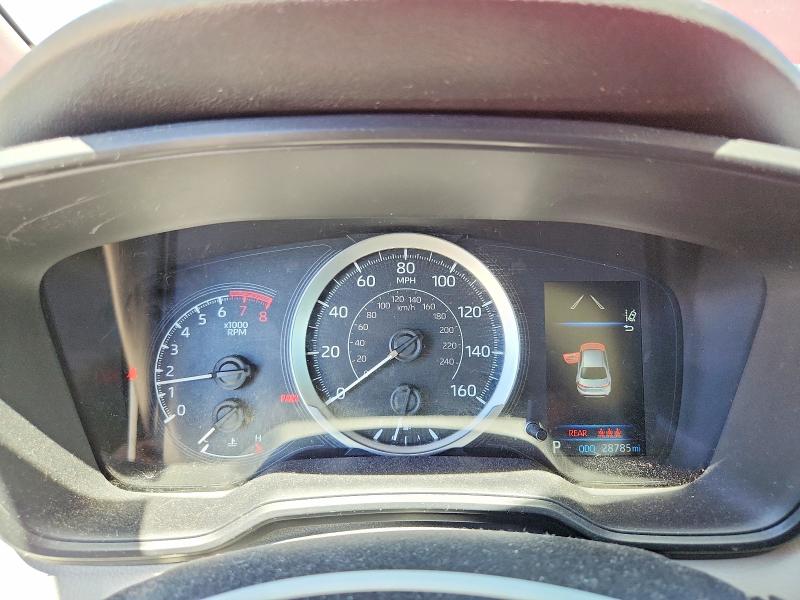 2022 Toyota Corolla VIN JTDEPMAE9NJ207734 COPART salvage auction — FRONT END, Ga - Cert Of Title-Salvage, sold $6,200 on 2026-07-27 (photo 9)