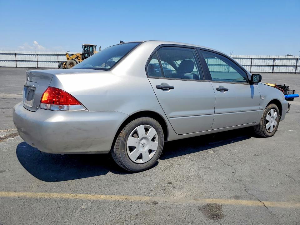 2005 Mitsubishi Lancer VIN JA3AJ26EX5U018066 COPART salvage auction — FRONT END, CA - SALVAGE CERTIFICATE, sold $425 on 2026-07-13 (photo 3)