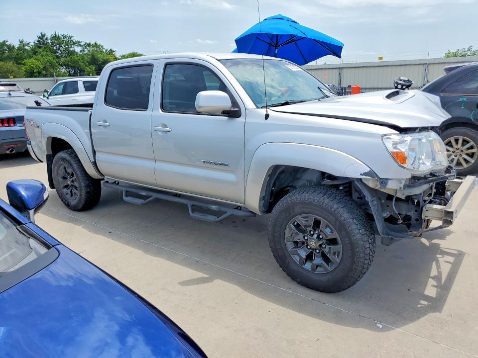2010 Toyota Tacoma VIN 3TMJU4GN5AM100000 COPART salvage auction — FRONT END, TX - SALVAGE VEHICLE TITLE (P), sold $3,700 on 2026-07-09 (photo 4)