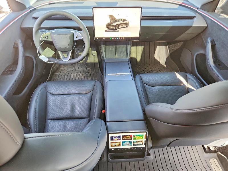 2025 Tesla Model 3 VIN 5YJ3E1EB3SF051219 COPART salvage auction — UNDERCARRIAGE, Co - Public - Salvage Title, sold $11,500 on 2026-07-16 (photo 8)