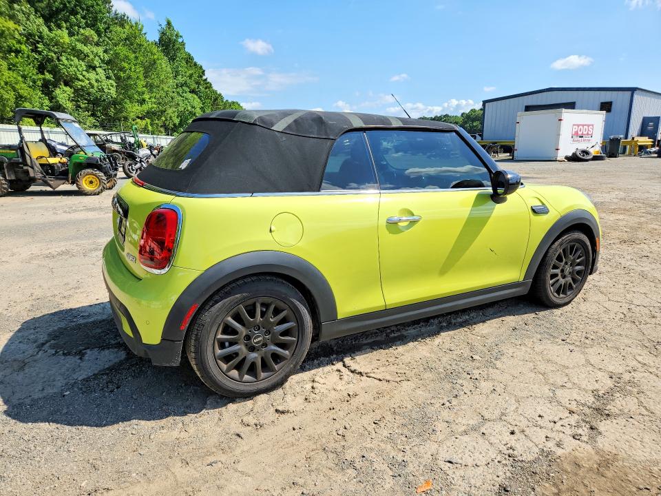 2022 Mini VIN WMW23DL0XN3N29266 COPART salvage auction — WATER/FLOOD, Fl - Cert Of Title-Slvg Rebld Flood, sold $10,700 on 2026-08-06 (photo 3)