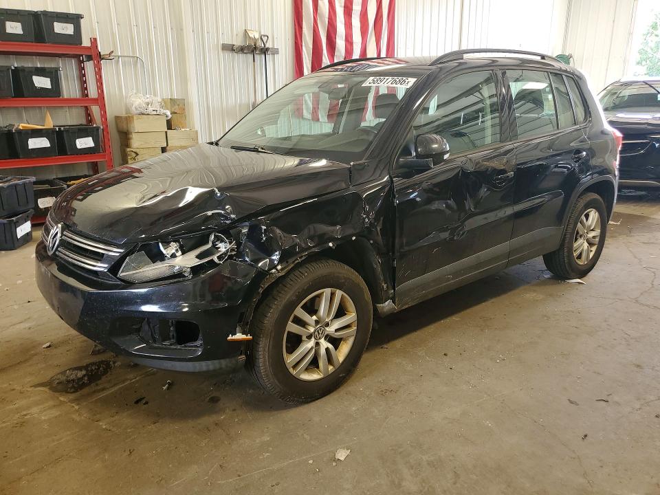 2016 Volkswagen VIN WVGBV7AXXGW589477 COPART salvage auction — FRONT END, Mn - Cert Of Title-Salvage, sold $975 on 2026-08-04 (photo 1)