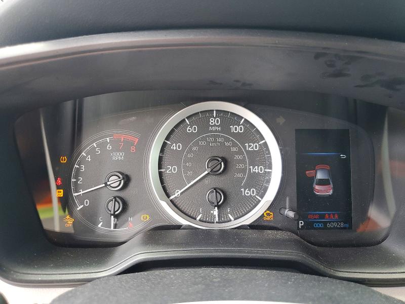 2022 Toyota Corolla VIN 5YFEPMAE7NP363802 COPART salvage auction — REAR END, Nc - Salvage Certificate Of Title, sold $1,500 on 2026-07-29 (photo 9)