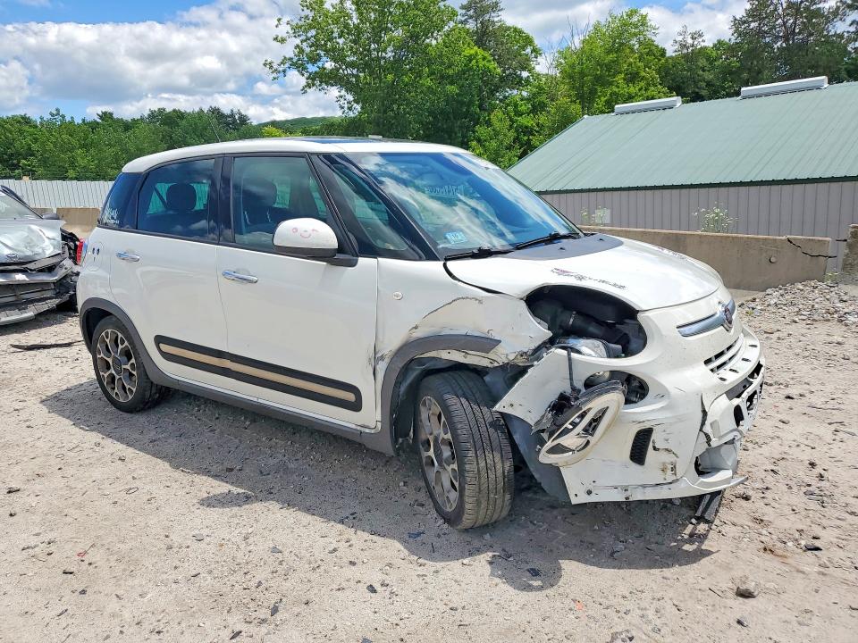 2014 Fiat VIN ZFBCFADH9EZ009514 COPART salvage auction — FRONT END, Ma - Cert Of Title-Reconstrctd Coll, sold $450 on 2026-07-08 (photo 4)