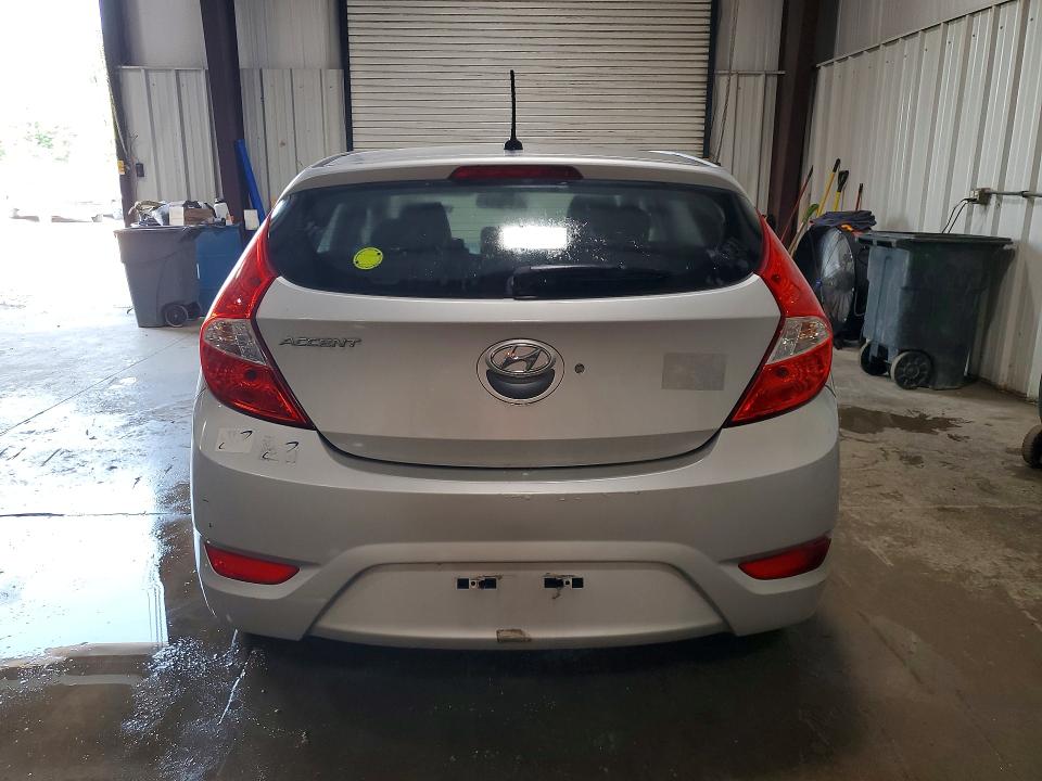 2015 Hyundai Accent VIN KMHCT5AE6FU232224 COPART salvage auction — VANDALISM, Pa - Certificate Of Salvage, sold $425 on 2026-07-15 (photo 6)