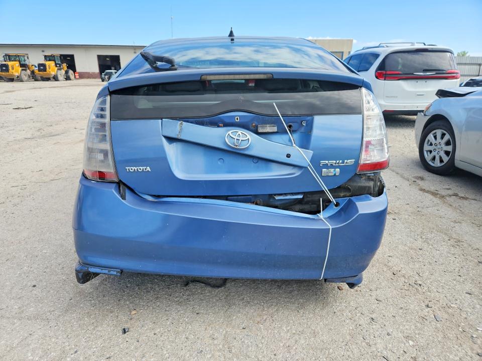 2007 Toyota Prius VIN JTDKB20U377633126 COPART salvage auction — REAR END, In - Cert Of Title-Salvage Title, sold $225 on 2026-07-17 (photo 6)