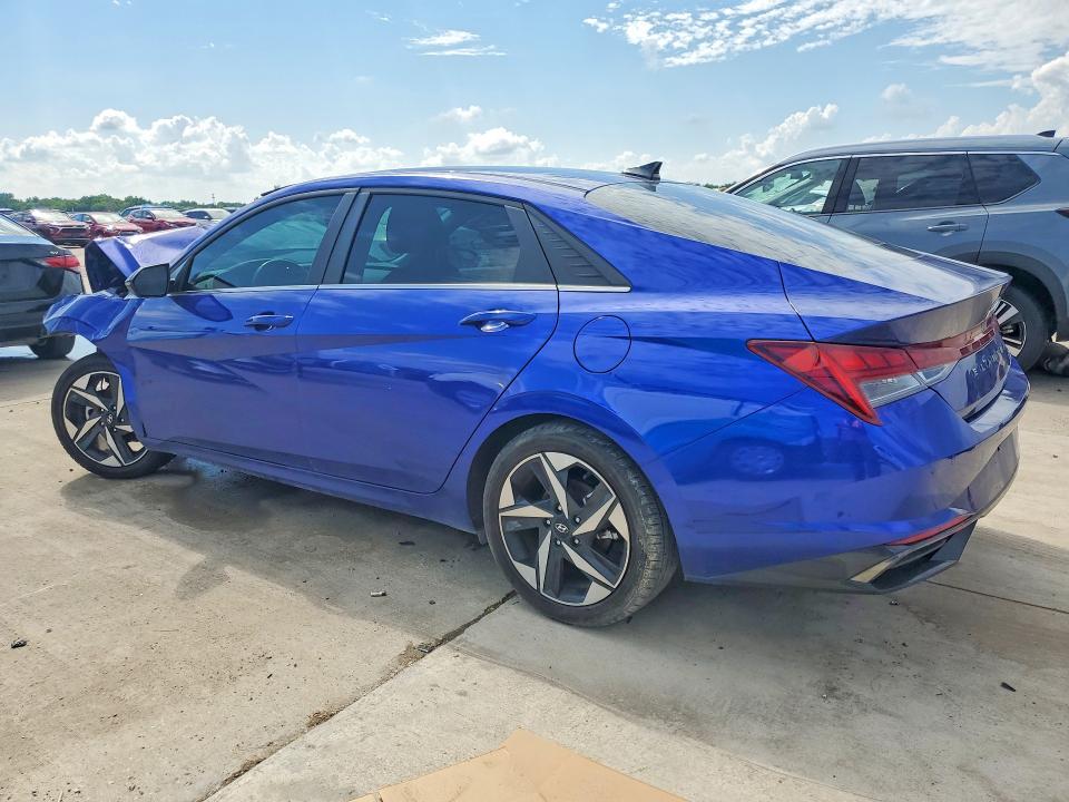 2023 Hyundai Elantra VIN KMHLP4AG4PU620747 COPART salvage auction — FRONT END, Tx - Certificate Of Title, sold $450 on 2026-07-16 (photo 2)