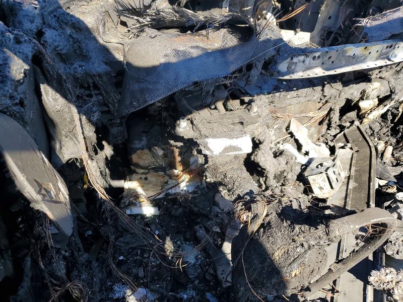 2025 Tesla Model 3 VIN 5YJ3E1ET1SF966501 COPART salvage auction — BURN, CA - NON-REPAIRABLE VEHICLE CERT, sold $150 on 2026-07-20 (photo 9)