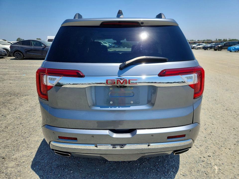2021 Gmc Acadia VIN 1GKKNXLS7MZ105835 COPART salvage auction — MINOR DENT/SCRATCHES, Ca - Cert Of Title-Salvaged, sold $9,500 on 2026-07-16 (photo 6)