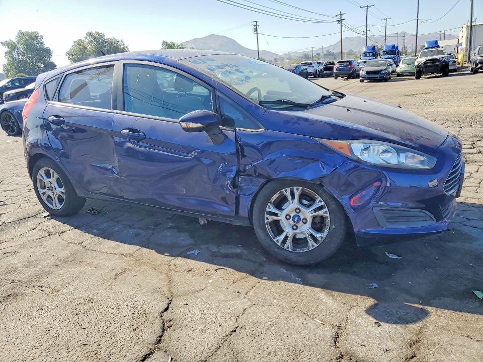 2016 Ford Fiesta VIN 3FADP4EJ0GM199909 COPART salvage auction — SIDE, Ca - Salvage Certificate, sold $900 on 2026-07-09 (photo 4)