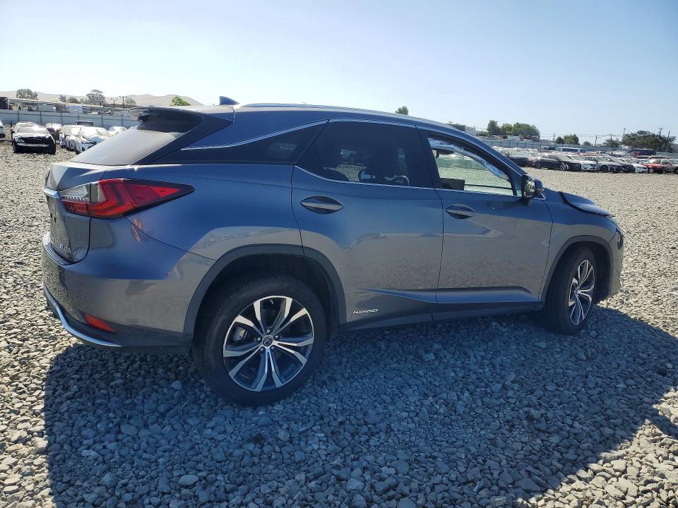 2021 Lexus Rx VIN 2T2HGMDA9MC069611 COPART salvage auction — FRONT END, Ca - Salvage Certificate, sold $15,700 on 2026-07-18 (photo 3)