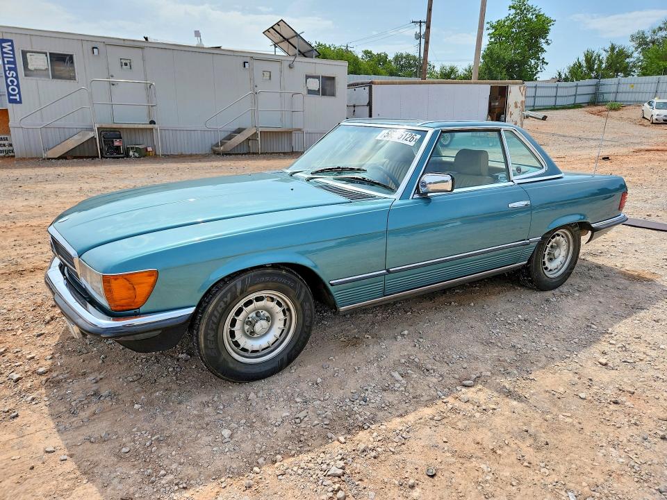 1984 Mercedes-benz Sl-class VIN WDB1070451A012290 COPART salvage auction — SIDE, OK - CERTIFICATE OF TITLE, sold $5,800 on 2026-07-02 (photo 1)