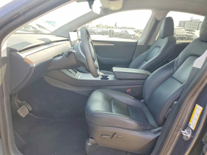 2023 Tesla Model y VIN 7SAYGDEE4PA047845 COPART salvage auction — REAR END, CA - SALVAGE CERTIFICATE, sold $8,400 on 2026-07-30 (photo 7)