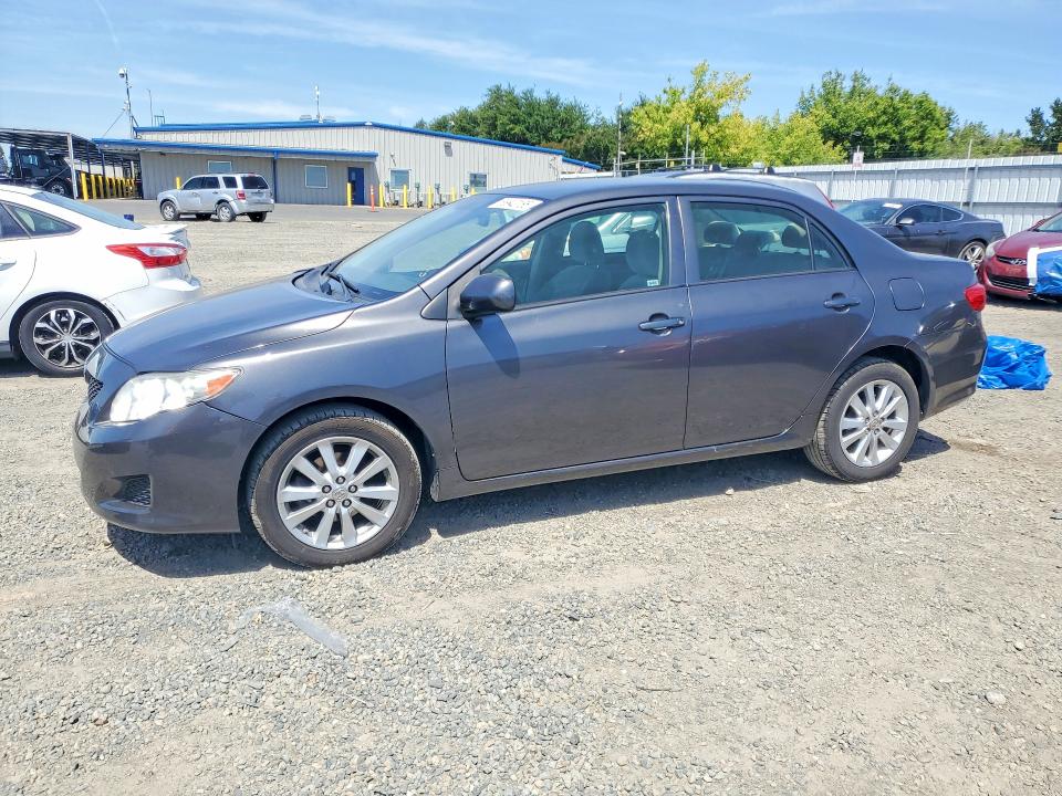 2010 Toyota Corolla VIN JTDBU4EE3AJ077367 COPART salvage auction — FRONT END, Ca - Salvage Certificate, sold $2,000 on 2026-07-09 (photo 1)