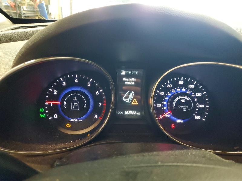 2014 Hyundai VIN 5XYZUDLB7EG229874 COPART salvage auction — FRONT END, Mi - Certificate Of Title, sold $1,250 on 2026-07-31 (photo 9)