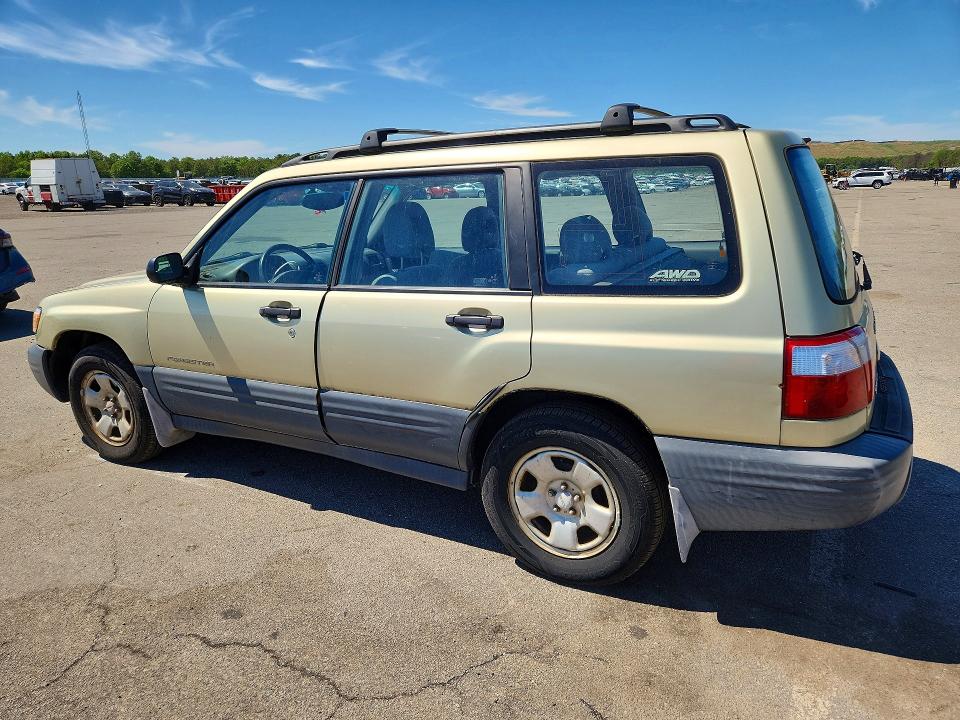 2002 Subaru Forester VIN JF1SF635X2H755118 COPART salvage auction — FRONT END, Ny - Mv-907A Salvage Certificate, sold $425 on 2026-07-06 (photo 2)