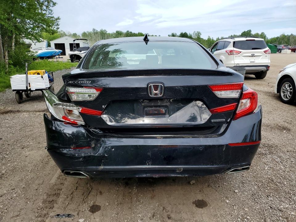 2018 Honda Accord VIN 1HGCV1F97JA807929 COPART salvage auction — REAR END, On - Permit No Brand - Unfit, sold $300 on 2026-07-09 (photo 6)