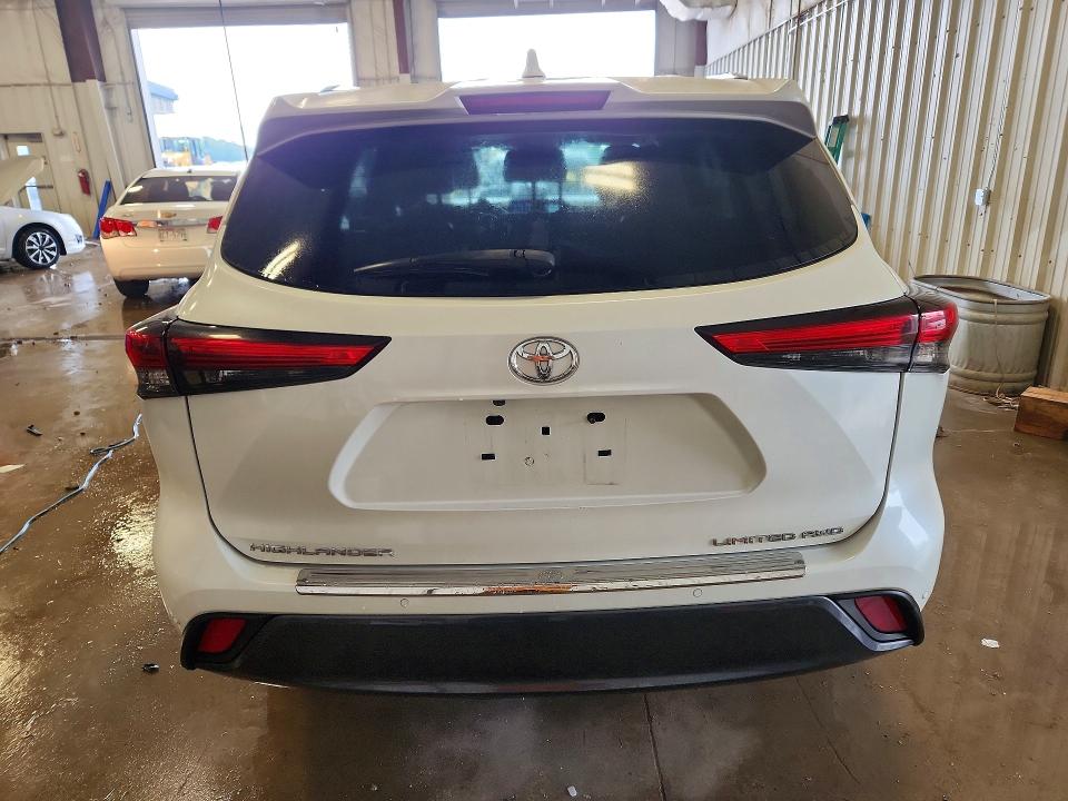 2020 Toyota Highlander VIN 5TDDZRBH1LS006261 COPART salvage auction — FRONT END, Wi - Junked Vehicle Bill Of Sale, sold $12,100 on 2026-07-13 (photo 6)