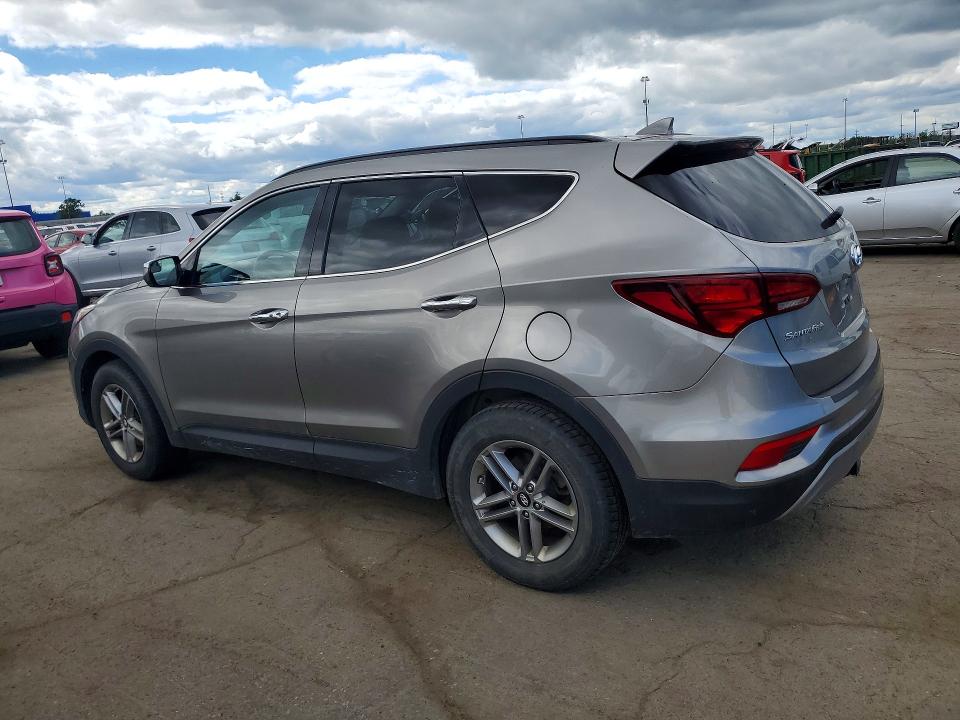 2018 Hyundai Santa fe VIN 5XYZUDLB7JG510065 COPART salvage auction — SIDE, Mi - Scrap Certificate Of Title, sold $1,500 on 2026-07-28 (photo 2)