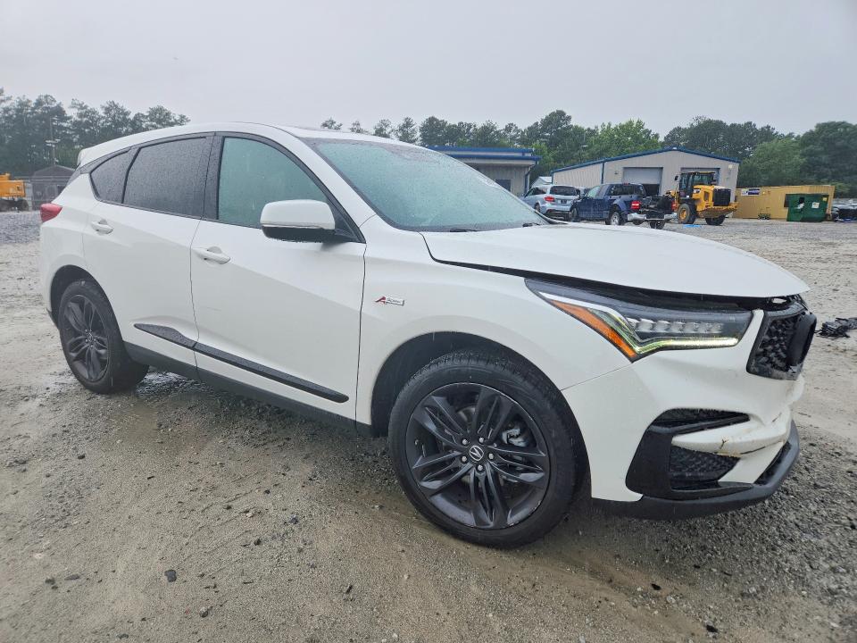 2021 Acura Rdx VIN 5J8TC1H6XML007403 COPART salvage auction — FRONT END, Ga - Cert Of Title-Salvage, sold $9,300 on 2026-07-28 (photo 4)